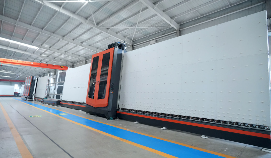 Размер 3300*7000mm стеклянной производственной линии двойного остекления изолируя слон