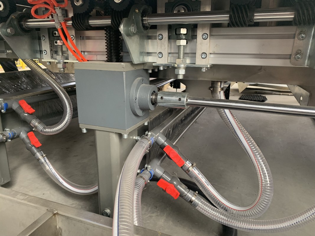 Горизонтальная стеклянная стиральная машина для стекла стекла поплавка низкого е и покрывая стекла