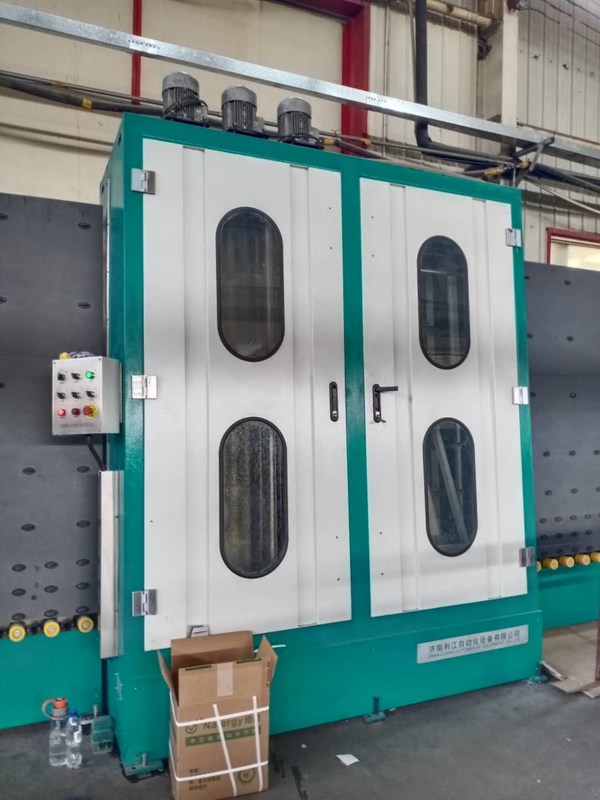 Автоматическая вертикаль и горизонтальная машина шайбы и Sealant-распространять для изолируя стекла