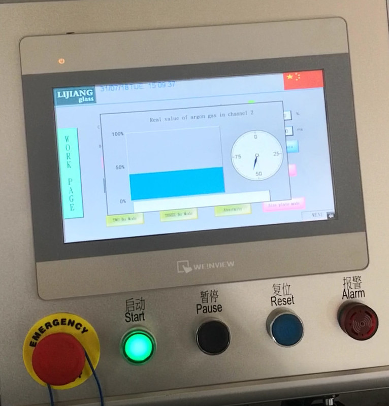 Производственная линия стеклянного автомата для резки изолируя стеклянная используемая для произведения изолируя стекла