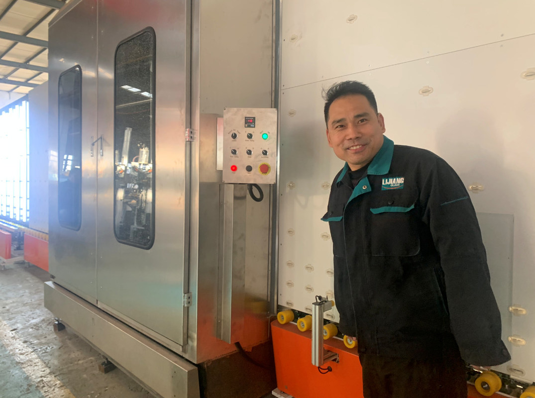 изолируя стеклянная стиральная машина производственной линии 15m/min для окна и дверей