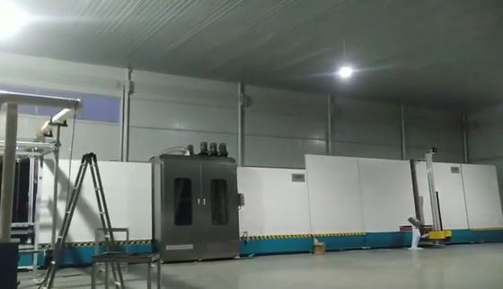 Автоматическая располагая пресса ролика изолировала стеклянную вертикаль технологического оборудования